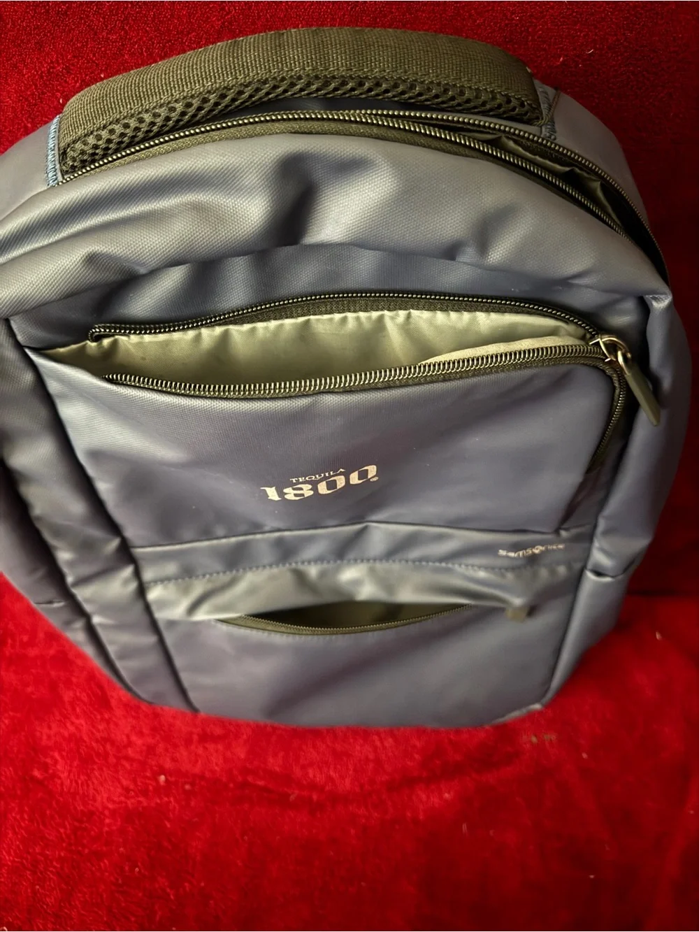 Samsonite Navy Blue 1800 Logo Backpack